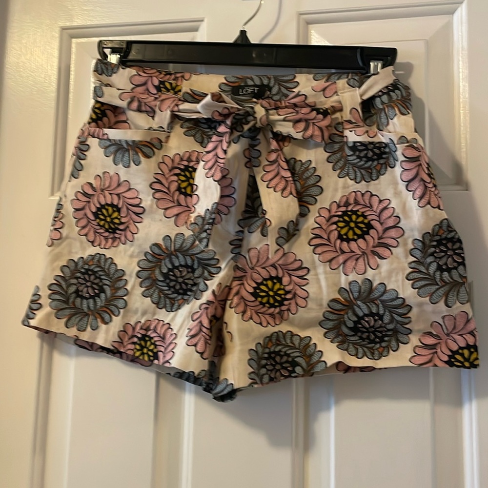 Loft Floral print short